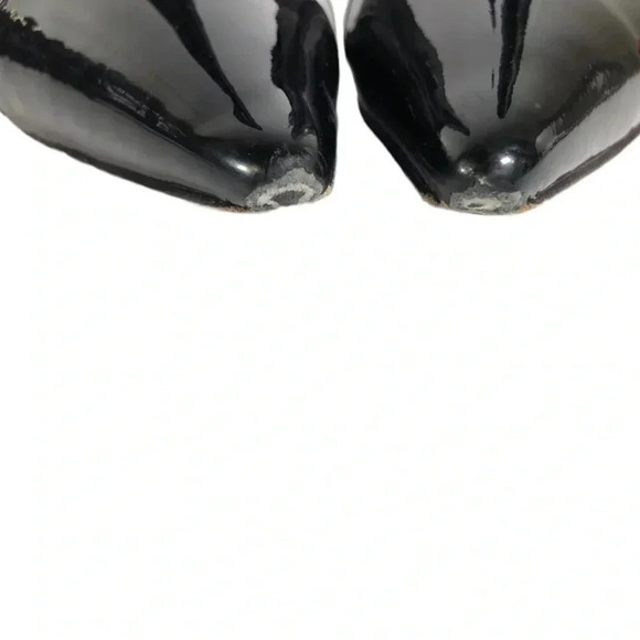 Jimmy Choo Womens Black Leather Italy Pointed Toe Zip Up Ankle Booties Size 40 - Picture 5 of 8